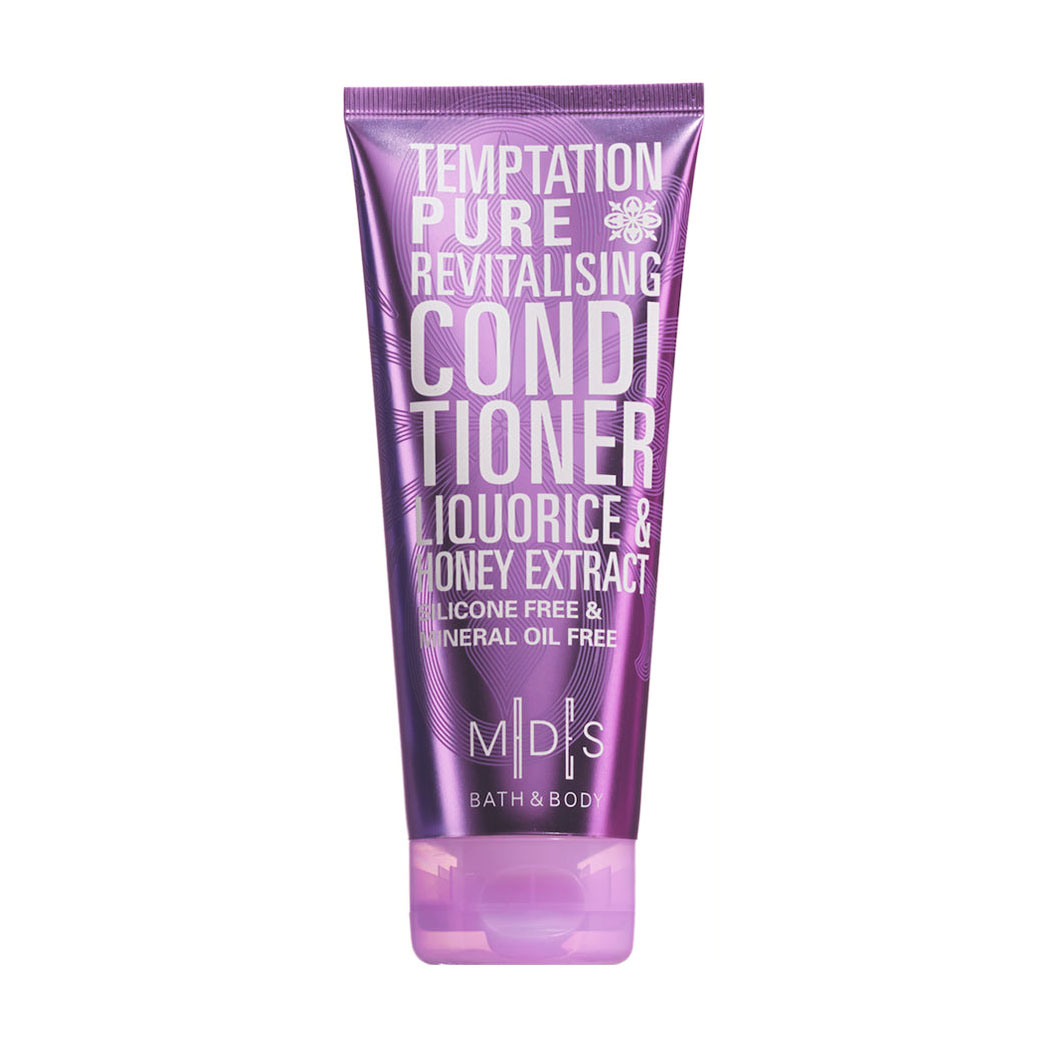 Відновлювальний кондиціонер для волосся Mades Cosmetics Bath &amp; Body Temptation Pure Daily Revitalising Conditioner Liquorice &amp; Honey Extract, 200 мл